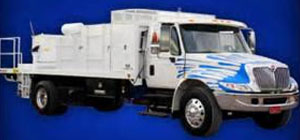 Leaders in the industry  have state of the art equipment. Pebble Concepts brings that to your job with help from Spray Force Mfg. Trucks that are 100% OSHA compliant with equipment that is maintenance free. The truck motor runs the pressure cleaner, generator, mixer, and the plaster pump. Having this equipment on your job only makes you look better.